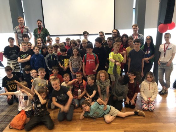 We had two groups of young potential game developers learning and creating together! We can’t wait to see what they accomplish next…
