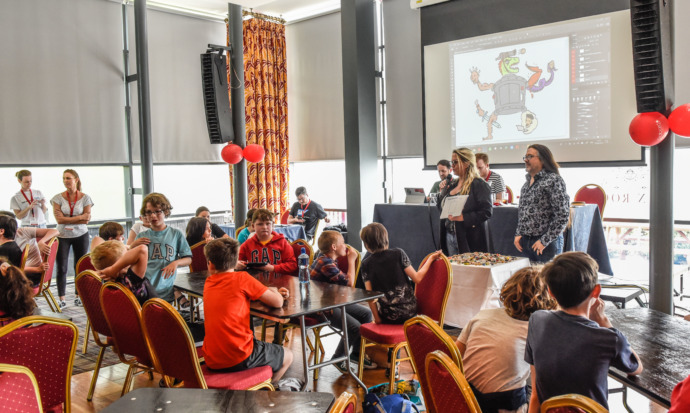 Our co-ed afternoon session had just as many wild design ideas as our first group!